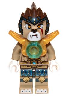 LEGO Minifigure-Longtooth - Armor-Legends of Chima-LOC012-Creative Brick Builders